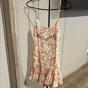 Floral Spaghetti Strap Dress
